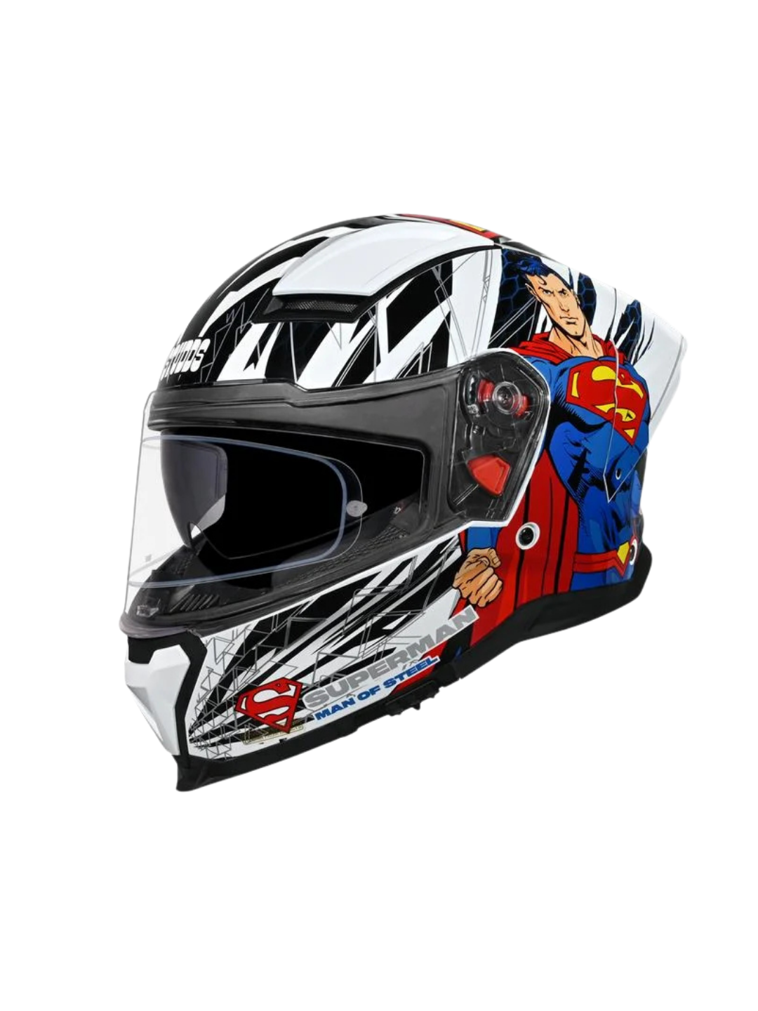 STUDDS HELIOS SUPERMAN EDITION WHITE N1 BLUE