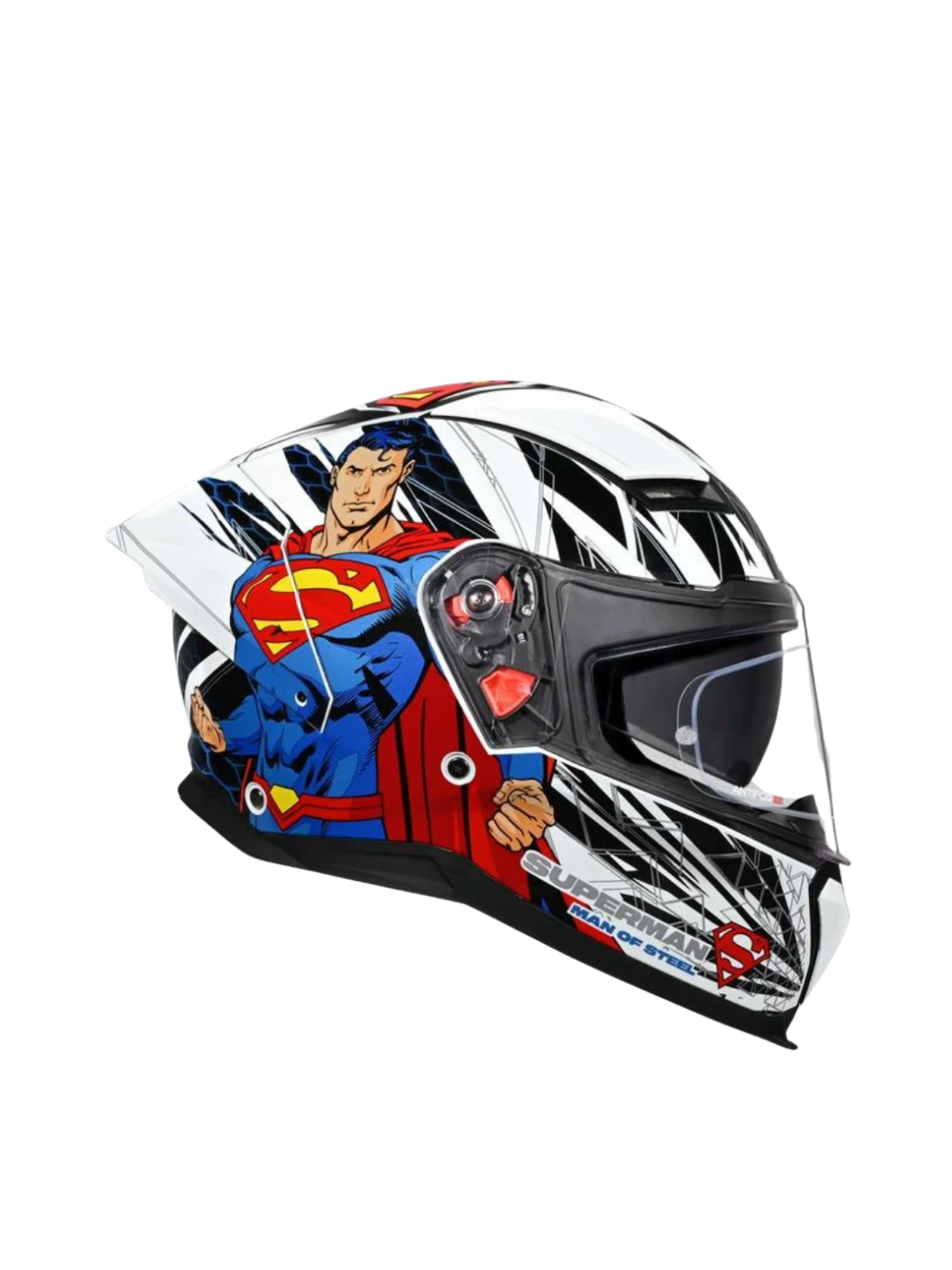 STUDDS HELIOS SUPERMAN EDITION WHITE N1 BLUE