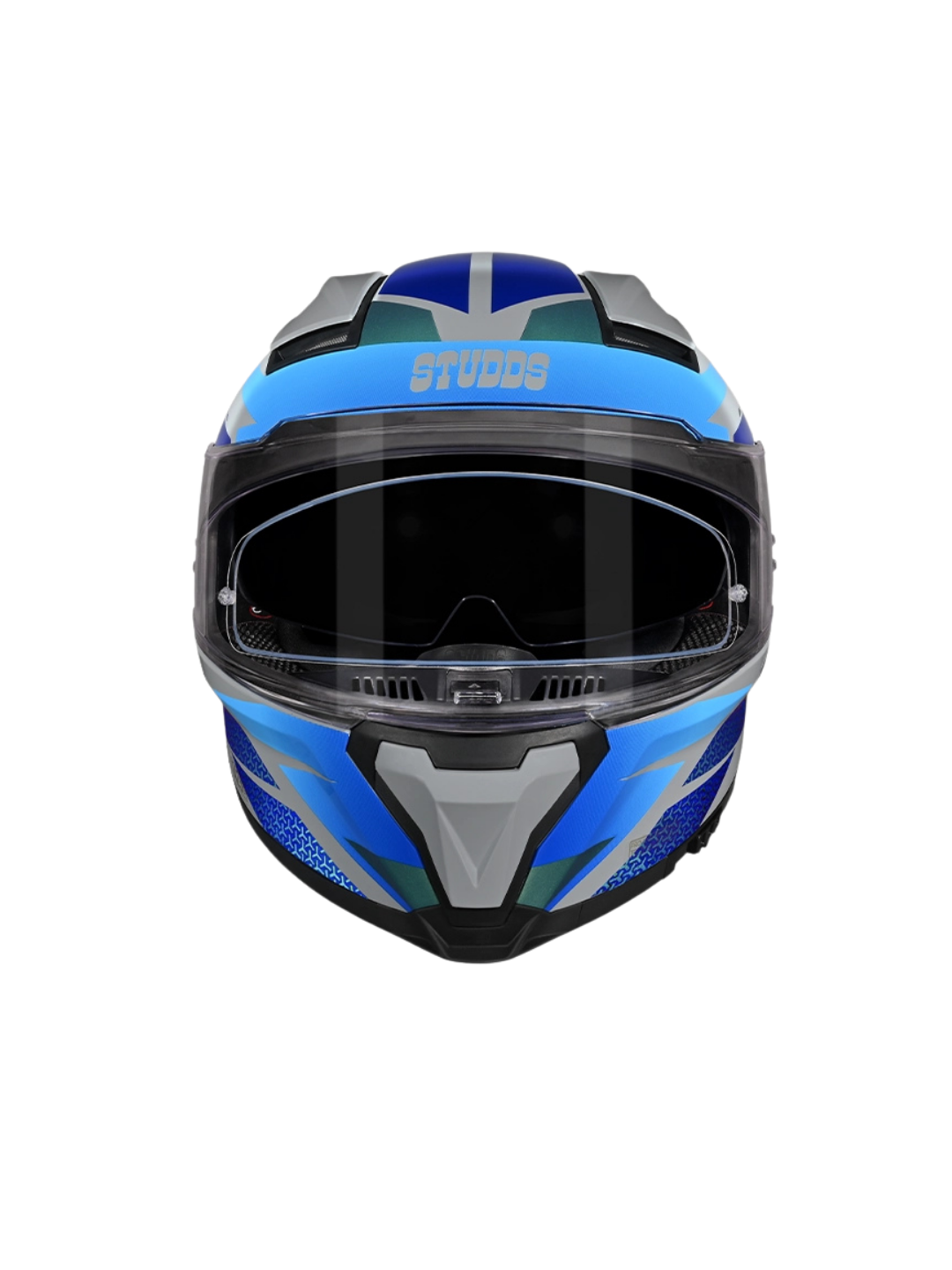 STUDDS HELIOS D2 CIRCUIT GREY CHAMELEON N1 BLUE