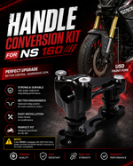 HANDLE CONVERSION KIT FOR NS 160