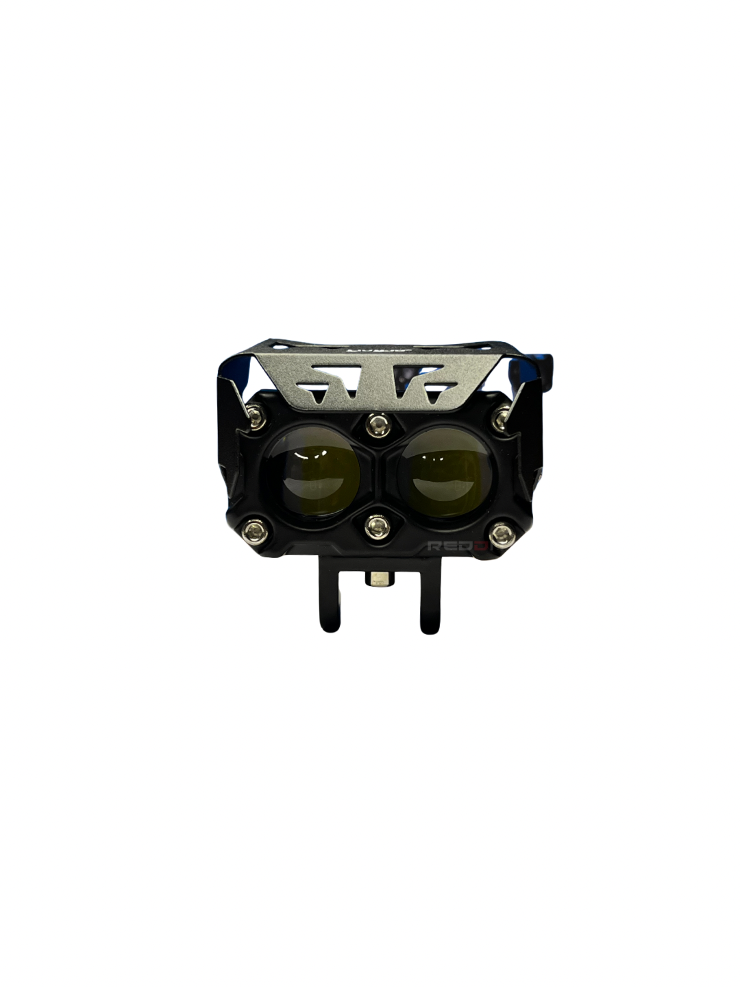 A white background with fog lamp light