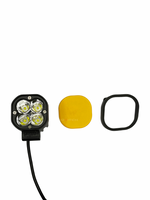 fog lamp light with white backgroud
