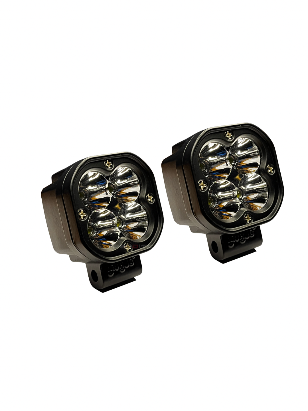 fog lamp light with white backgroud