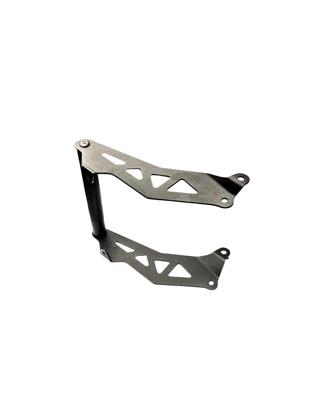 Metal bracket on a white background