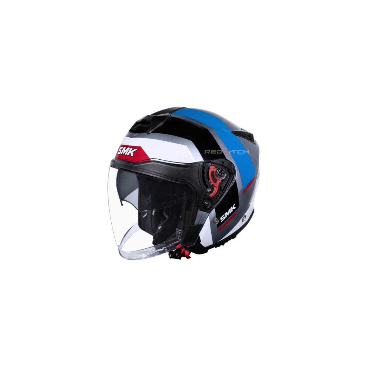 SMK GTJ-S01 GLOSS WHITE BLUE RED