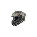 SMK STELLAR SPORTS MATT BLACK GREY BLACK