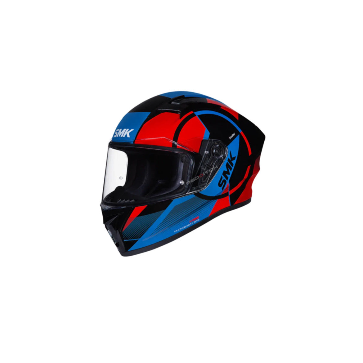 SMK STELLAR SPORTS GLOSS BLACK RED GREY