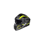 SMK TYPHOON GLOSS BLACK GREY YELLOW