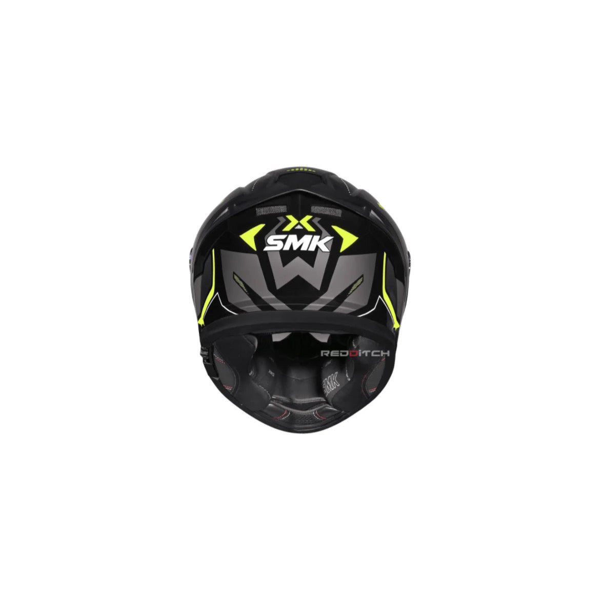 SMK TYPHOON GLOSS BLACK GREY YELLOW