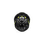 SMK TYPHOON GLOSS BLACK GREY YELLOW