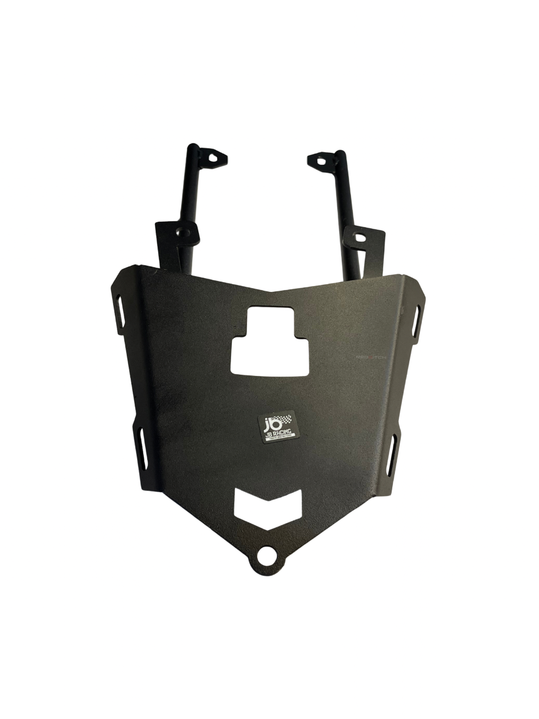 Black metal bracket with 'JB' branding on a white background