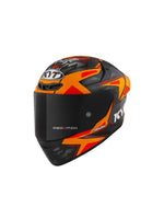 KYT TT Course Antonelli 2022 Replica, designed for top-level performance with a sleek, aerodynamic shell, premium safety features, and vibrant graphics replicating the style of the 2022 racing season.