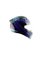Vega Ranger DX Revenge Black M Blue Helmet features a rugged design with superior protection and comfort, perfect for every ride.