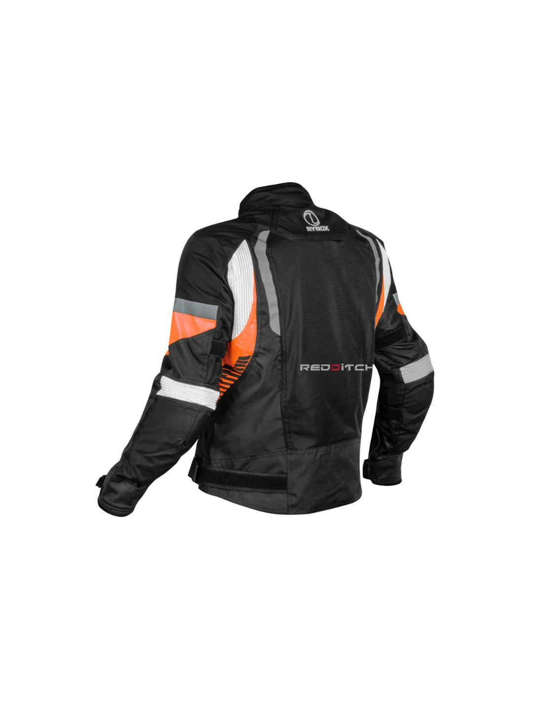 Rynox Tornado Jacket (Black/Orange): Stay protected and stylish with the Rynox Tornado Jacket. Featuring a bold black and orange design, this jacket is crafted for ultimate comfort, breathability, and safety, making it a perfect choice for every rider on their adventures.