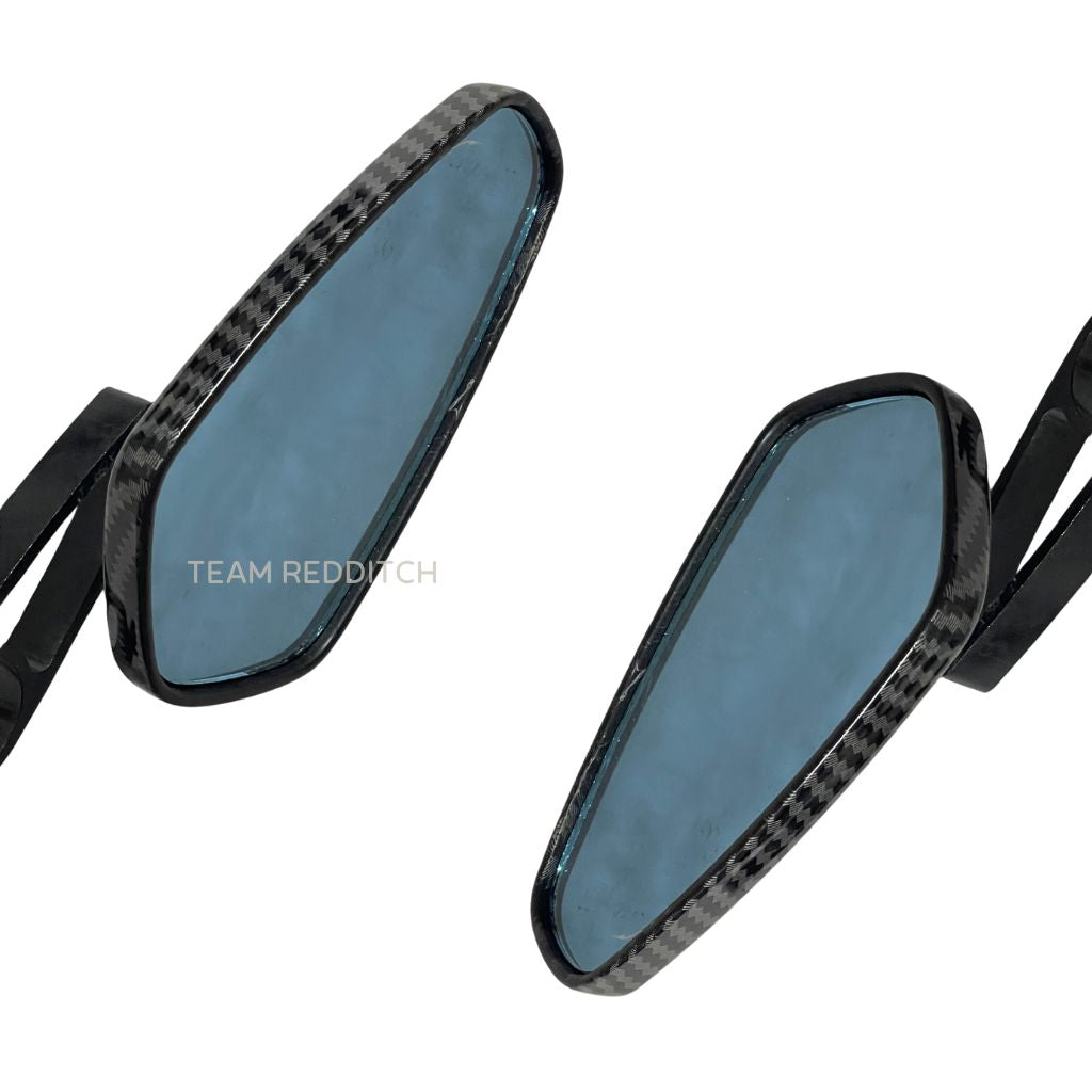 ADJUSTABLE GT MIRROR TRIANGLE CARBON BLACK