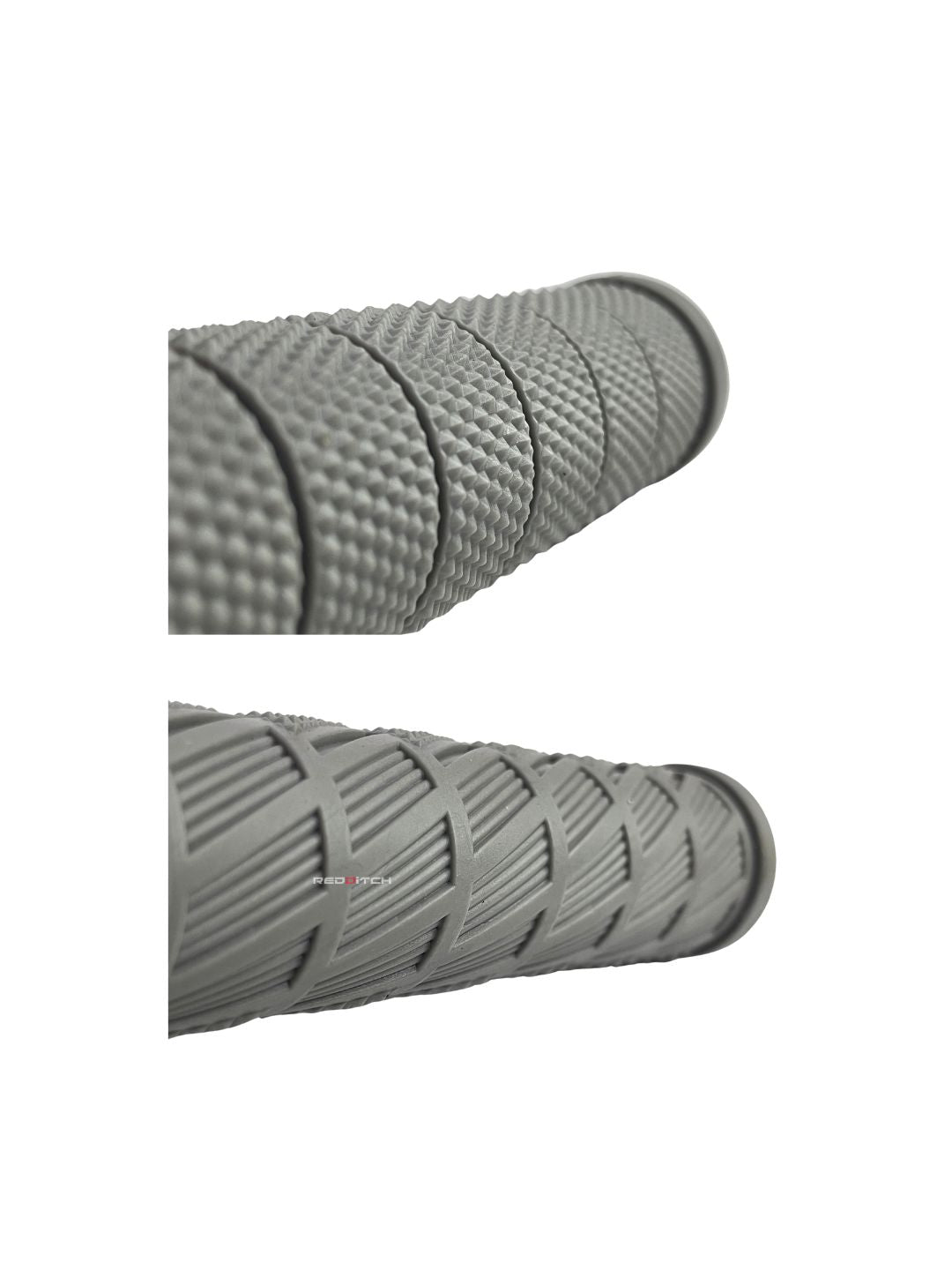 Twill Grip in Grey, a durable and comfortable motorcycle handlebar grip made from high-quality materials, offering excellent traction and control with a sleek grey twill pattern for added style and performance.