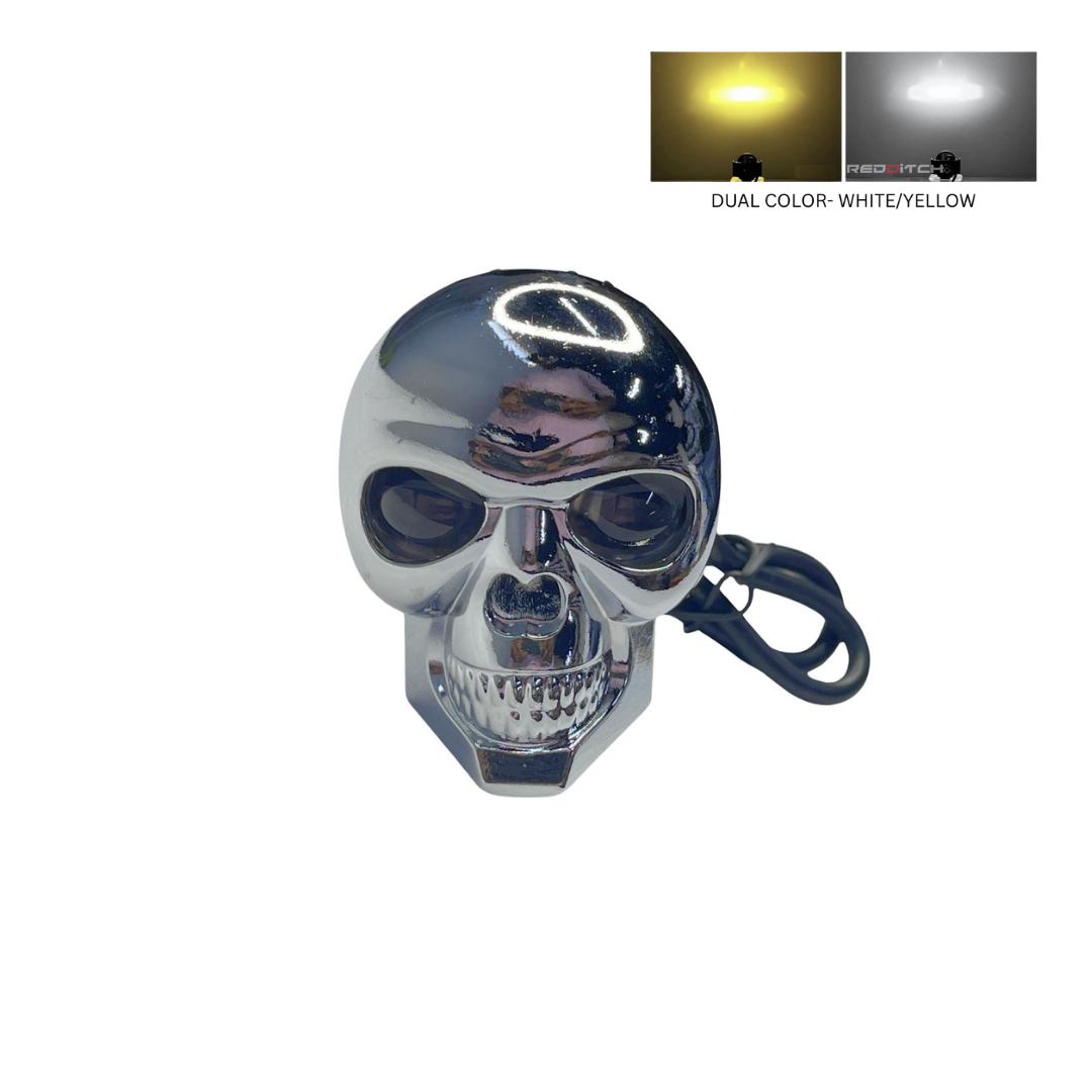 SKULL FOG LAMP (WHITE/YELLOW)