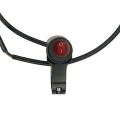 CARBON SINGLE SWITCH RED WITH LIGHT - Team Redditch