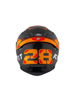 KYT TT Course Antonelli 2022 Replica, designed for top-level performance with a sleek, aerodynamic shell, premium safety features, and vibrant graphics replicating the style of the 2022 racing season.