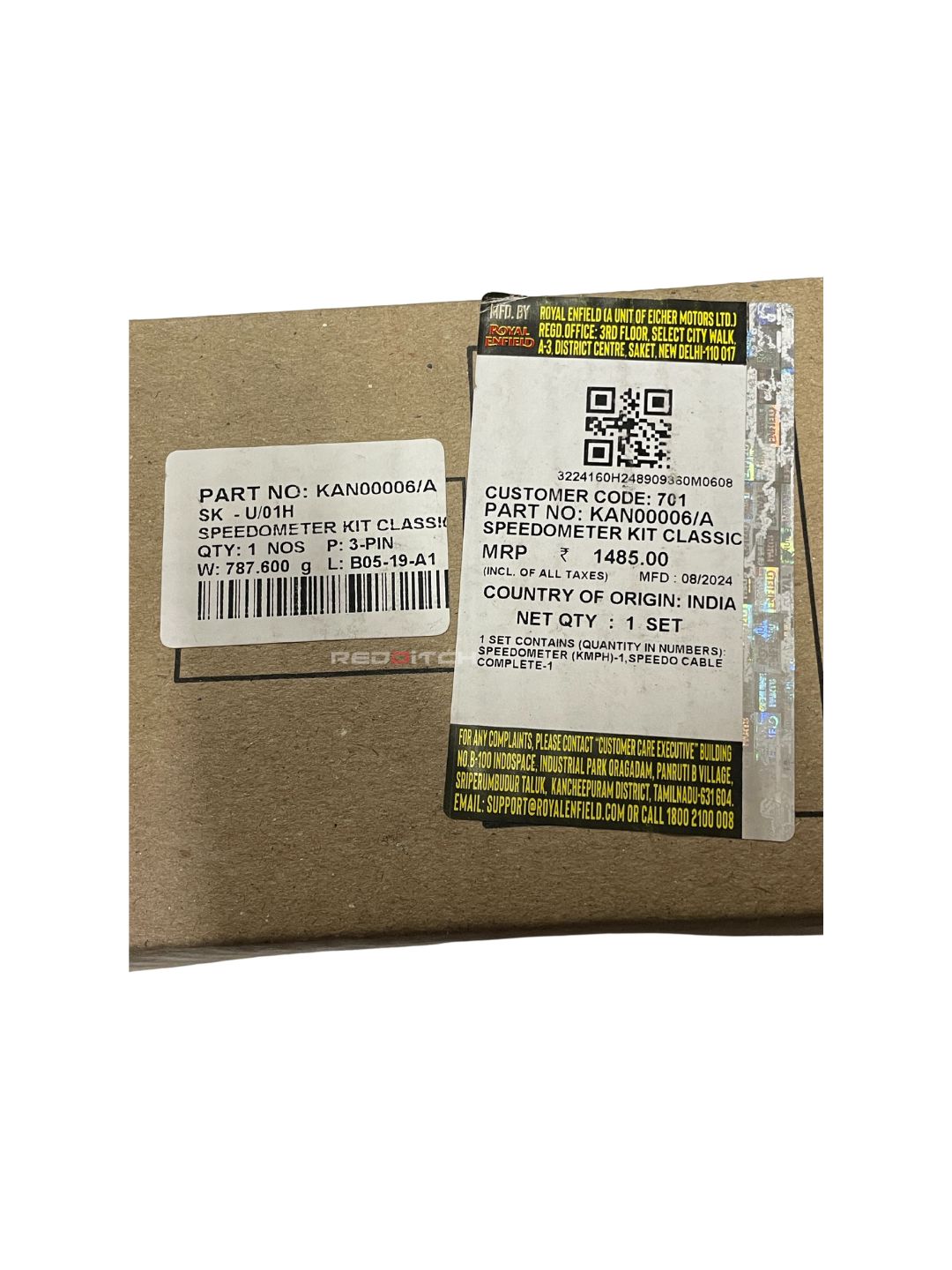 **Speedometer Kit Classic (Part No: KAN00006/A)** – A high-quality replacement speedometer kit designed for classic motorcycles, ensuring accurate readings and a seamless fit.