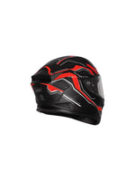 Steelbird SBH 25 Sharp Spirit Glossy Black/Red Helmet combines safety with a sleek design, offering comfort and durability for riders.