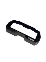 Black Yamaha product casing on a white background