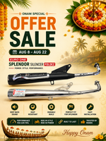 EURO ONE SPLENDOR SILENCER FOLDEZ