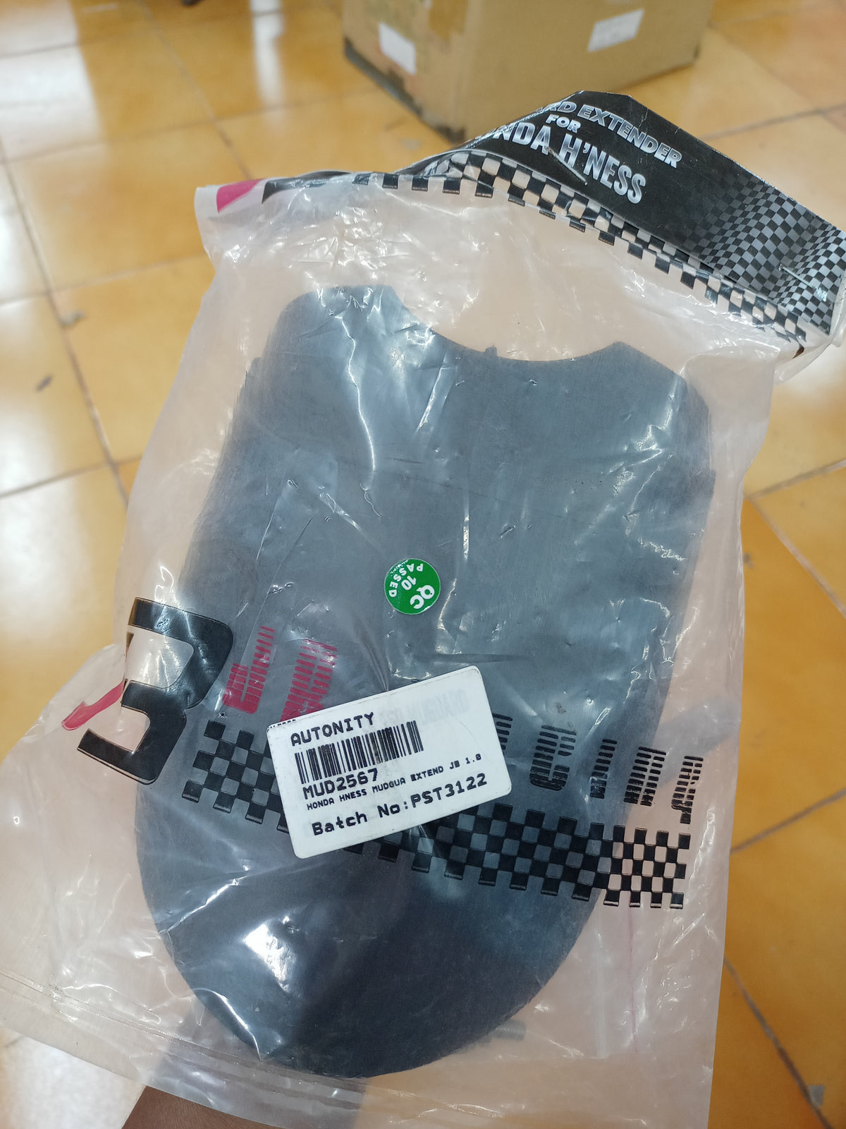 JB RACING FRONT MUDGUARD EXTENDER HONDA HINESS