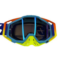 100% GOGGLES WITH NOSE ORANGE/YELLOW